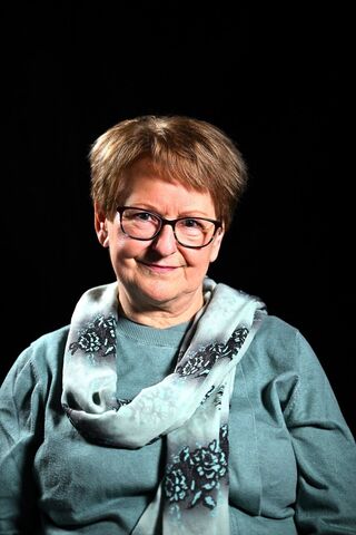 Monika Simchen při natáčení pro Paměť národa, zdroj: archiv Paměti národa